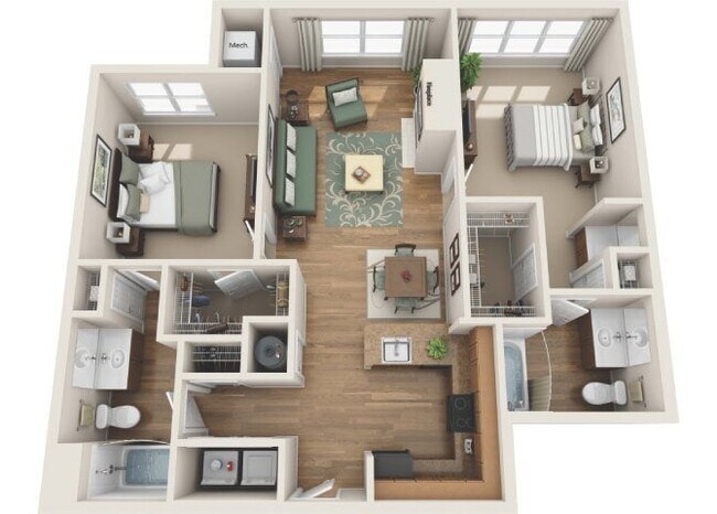 Floorplan - Summerfield At Morgan Metro Apartments