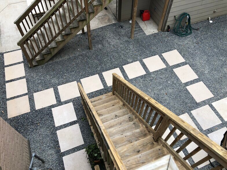 French drains newly installed throughout entire property - 1712 Blodgett St