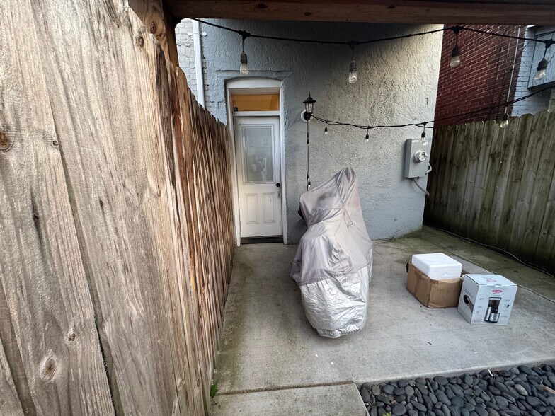 Back yard - 812 W 34th St