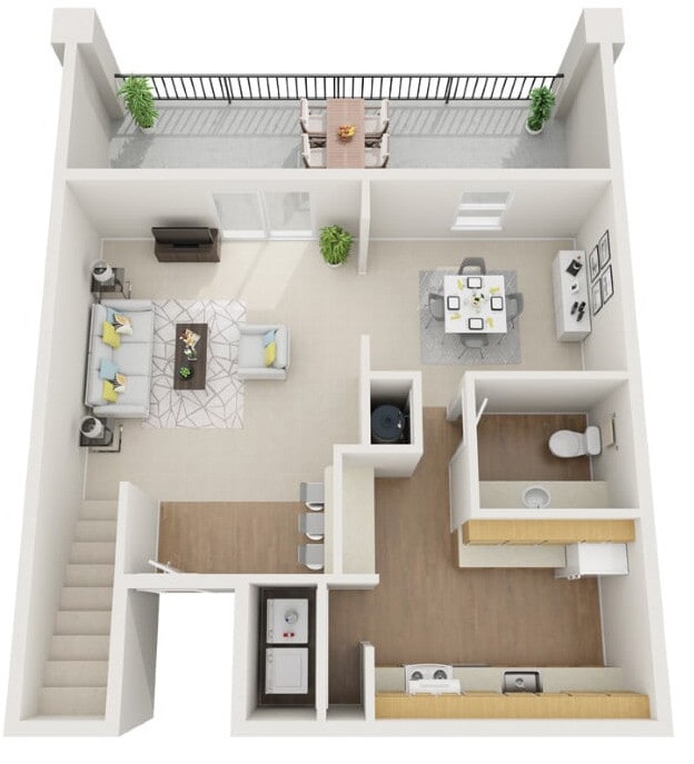 Floorplan - Mountain Place Apartments