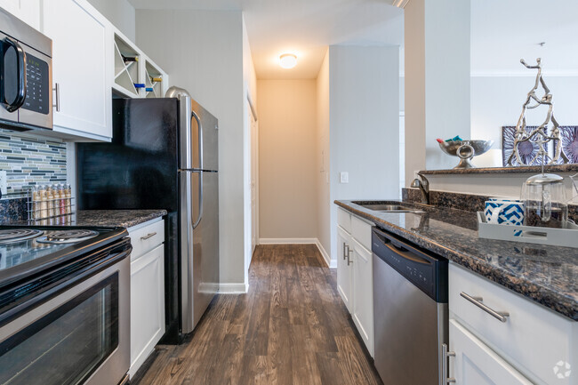 1 BR, 1 BA - 779SF Kitchen - Milano Apartments