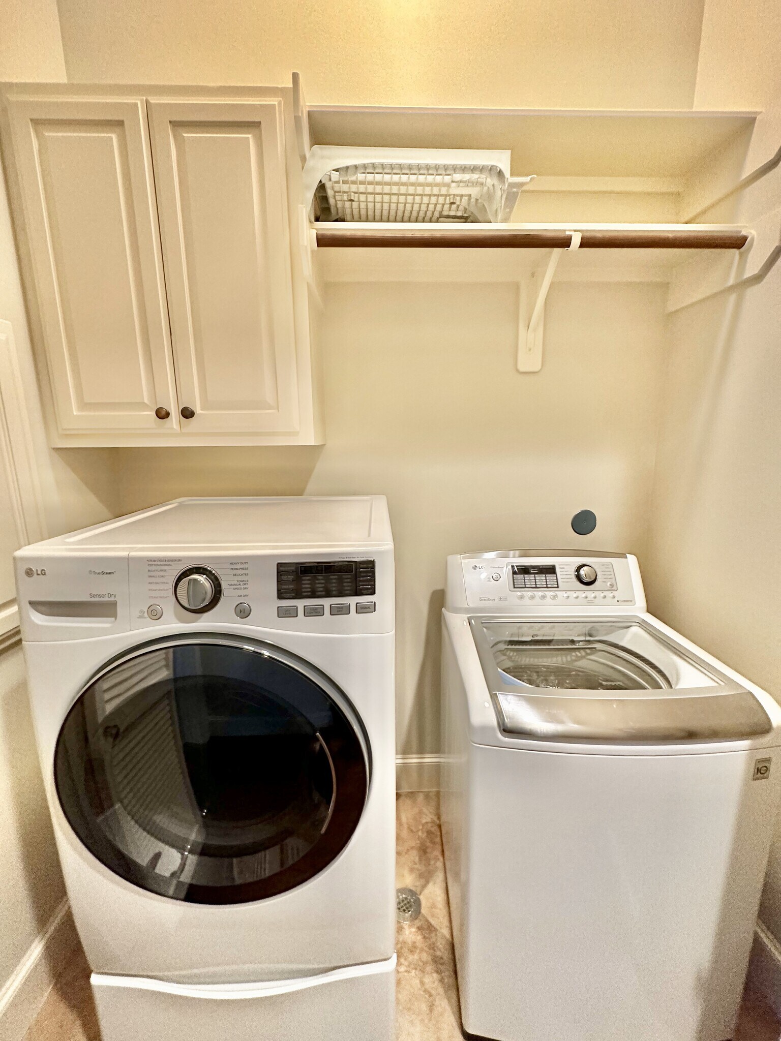 Full size washer and dryer included - 6121 Hamman St