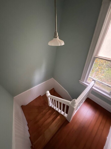 Stairway and upstairs landing - 3915 NE Rodney Ave
