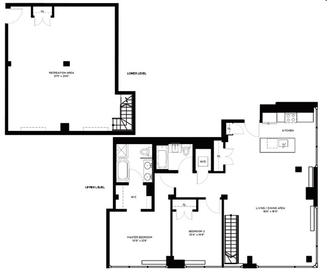 2BR/1BA - Henry Street Condominiums