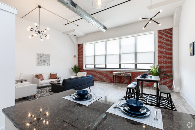 Living Room - Lofts at Kearny