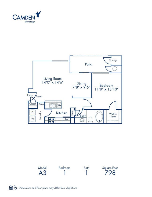 Floorplan - Camden Stoneleigh