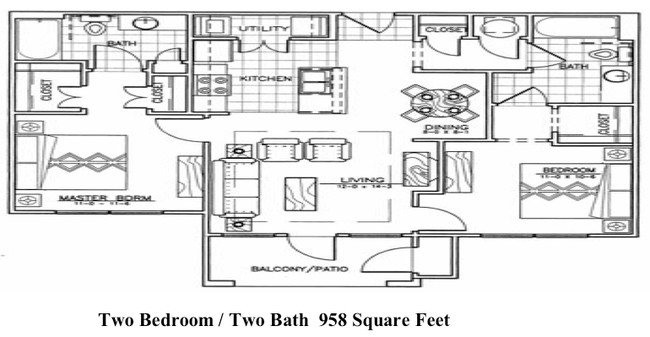 2BR/2BA - The Villas at Copper Leaf