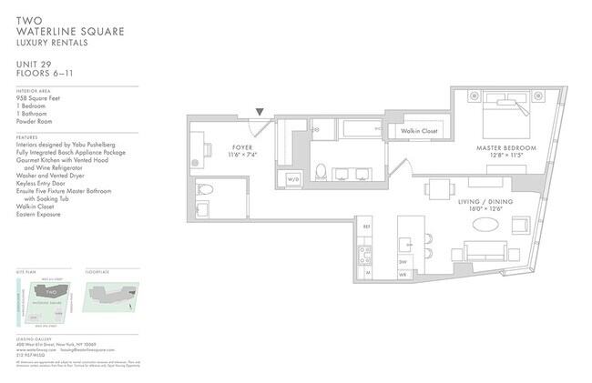 Floorplan - Waterline Square