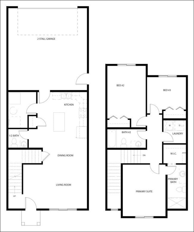 Floorplan - Valley View Townhomes