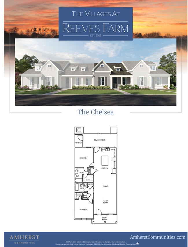 Floorplan - Villages at Reeves Farm