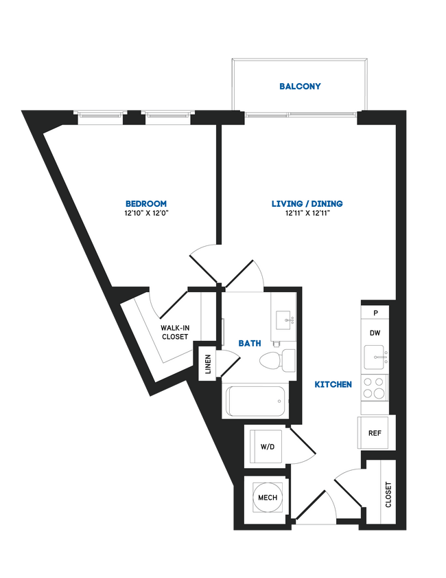 Floorplan - The Chase at Bryant Street