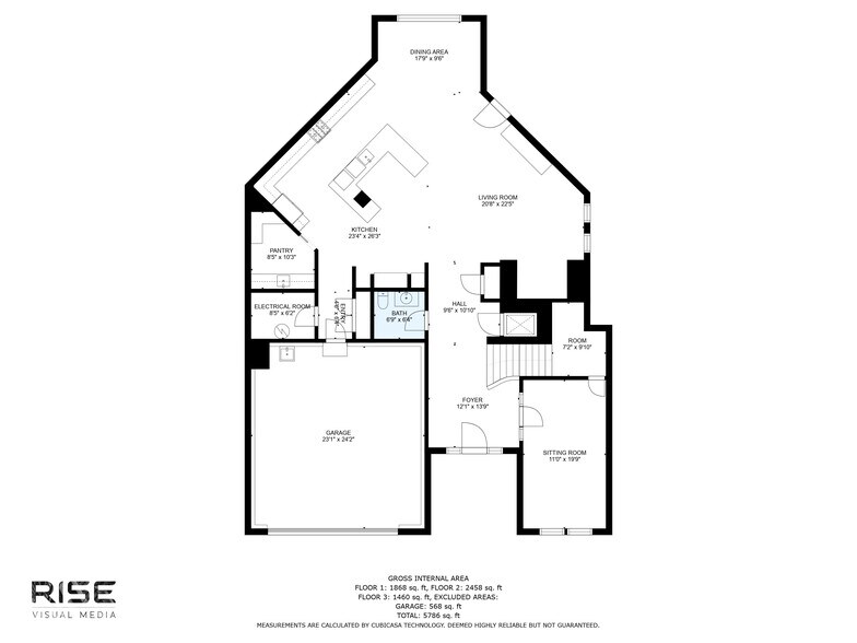 First Floor - 3 Woods Wy