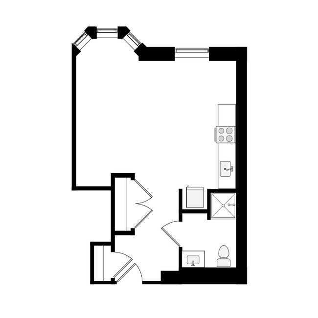 Floorplan - Ronan Flats