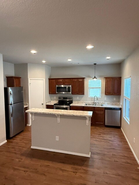 Great open kitchen with loads of light, abundant counterspace. - 5074 W Claxton Circle
