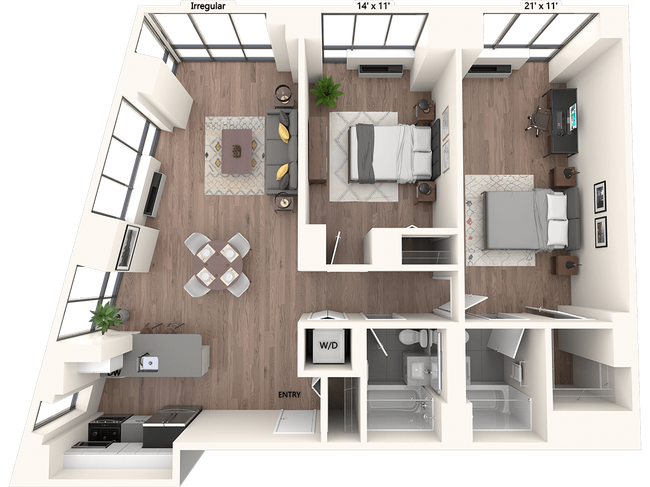 Floorplan - Avalon Bowery Place