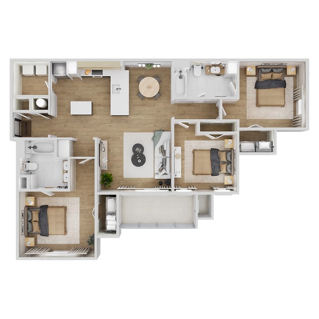 Floorplan - Esplanade at Stonebridge Village Apartments
