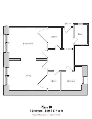 Floorplan - 825 Post St.