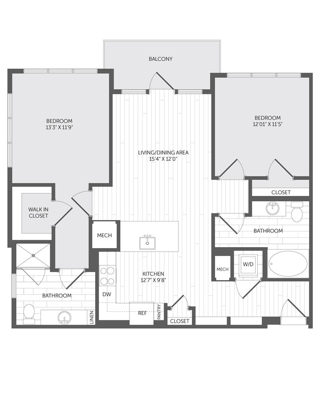 Floorplan - Windsor Marina Bay Apartments