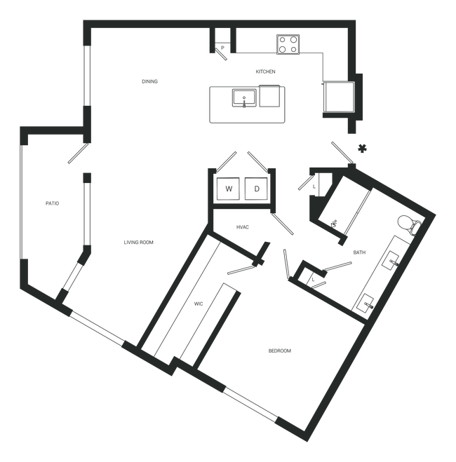 Floorplan - The Samford Glenn Apartments