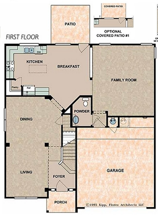 House is built in reverse of this - 226 Vallecito Dr