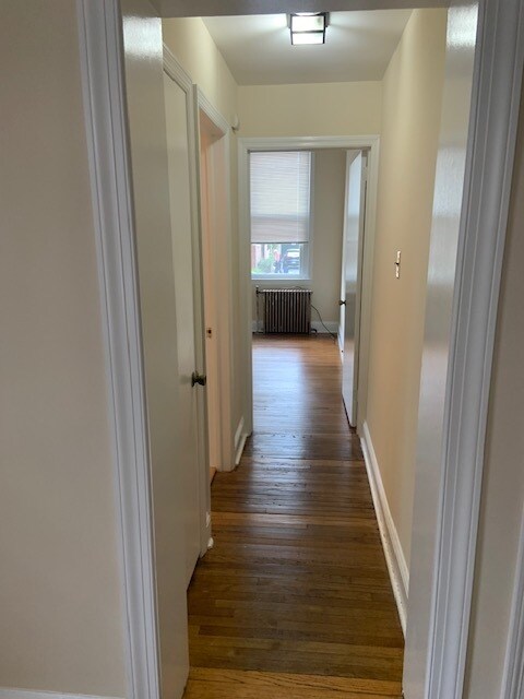 Hallway to Bathroom and Front Bedroom - 314 W Miner St