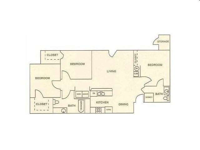 3BR/2BA - Britta's Bay Apartments