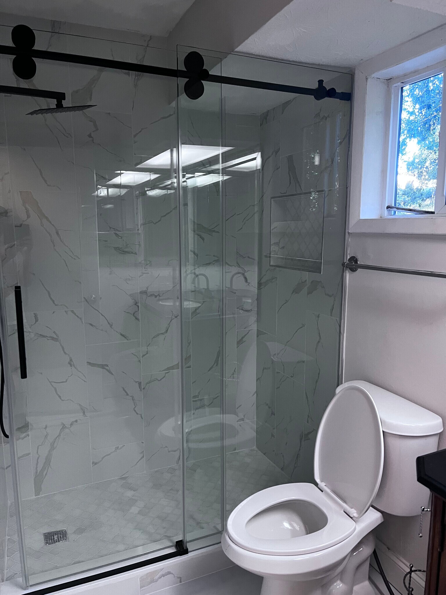 Rennovated shower - 2288 Paces Ferry Rd SE