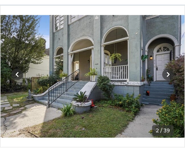 Upstairs door (far right) - 1912 General Pershing St