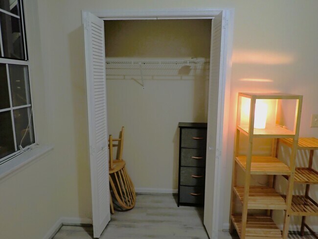 Extra-large closet space. - 4210 Wilshire Blvd