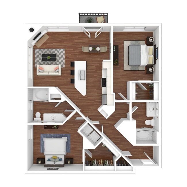 Floorplan - 7166 at Belmar