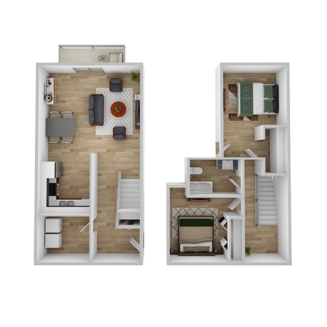 Floorplan - Quail Run Apartments