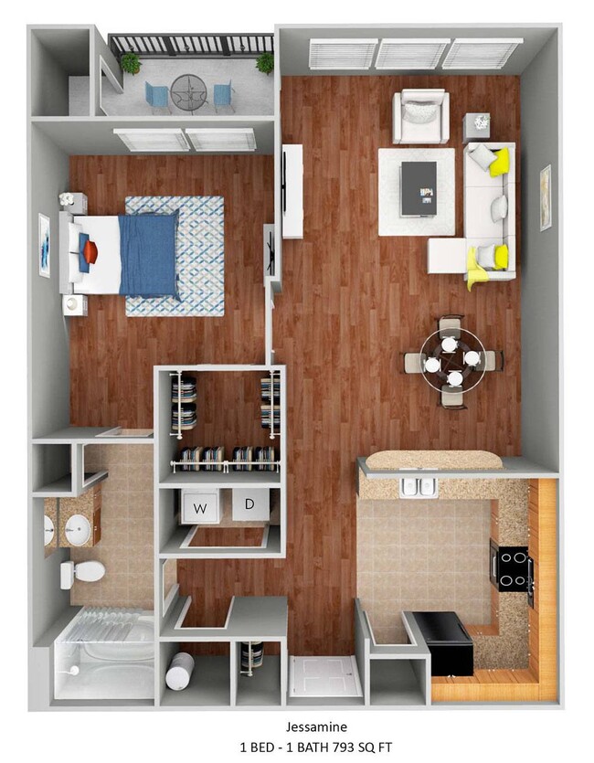 Floorplan - The Bartram