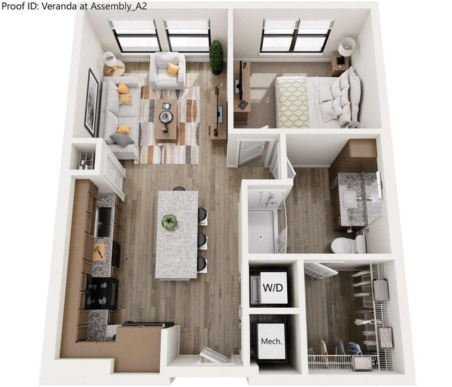 Floorplan - Veranda at Assembly