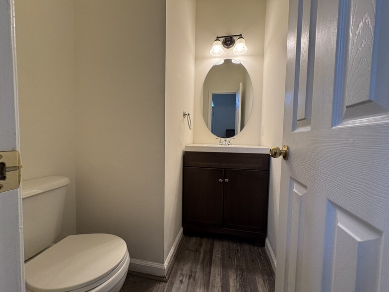 main floor half bath - 336 Baish Dr SE