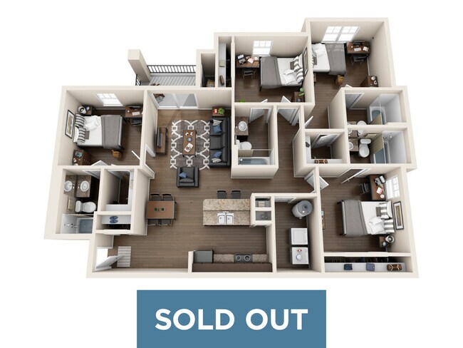 4 Bedroom | 4 Bathroom - The Hudson