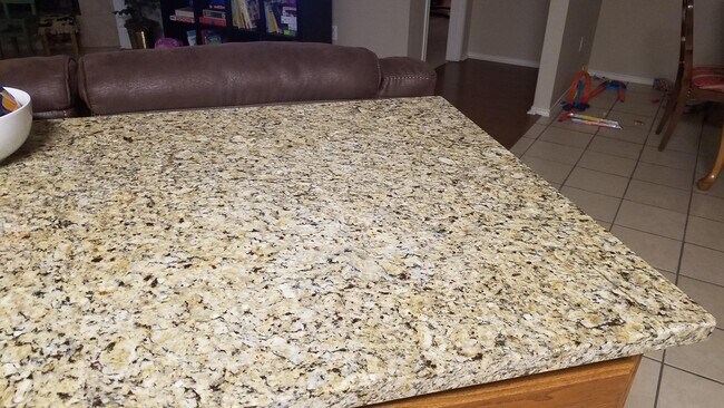 Large Granite ISLAND KITCHN - 130 Easy St
