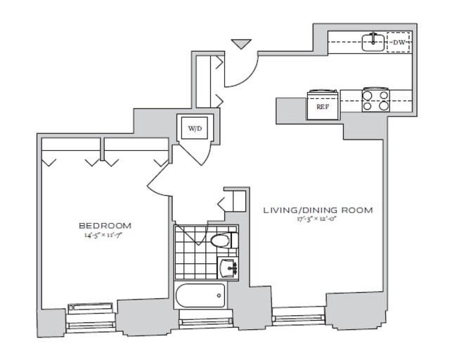 Floorplan - 70 Pine Apartments