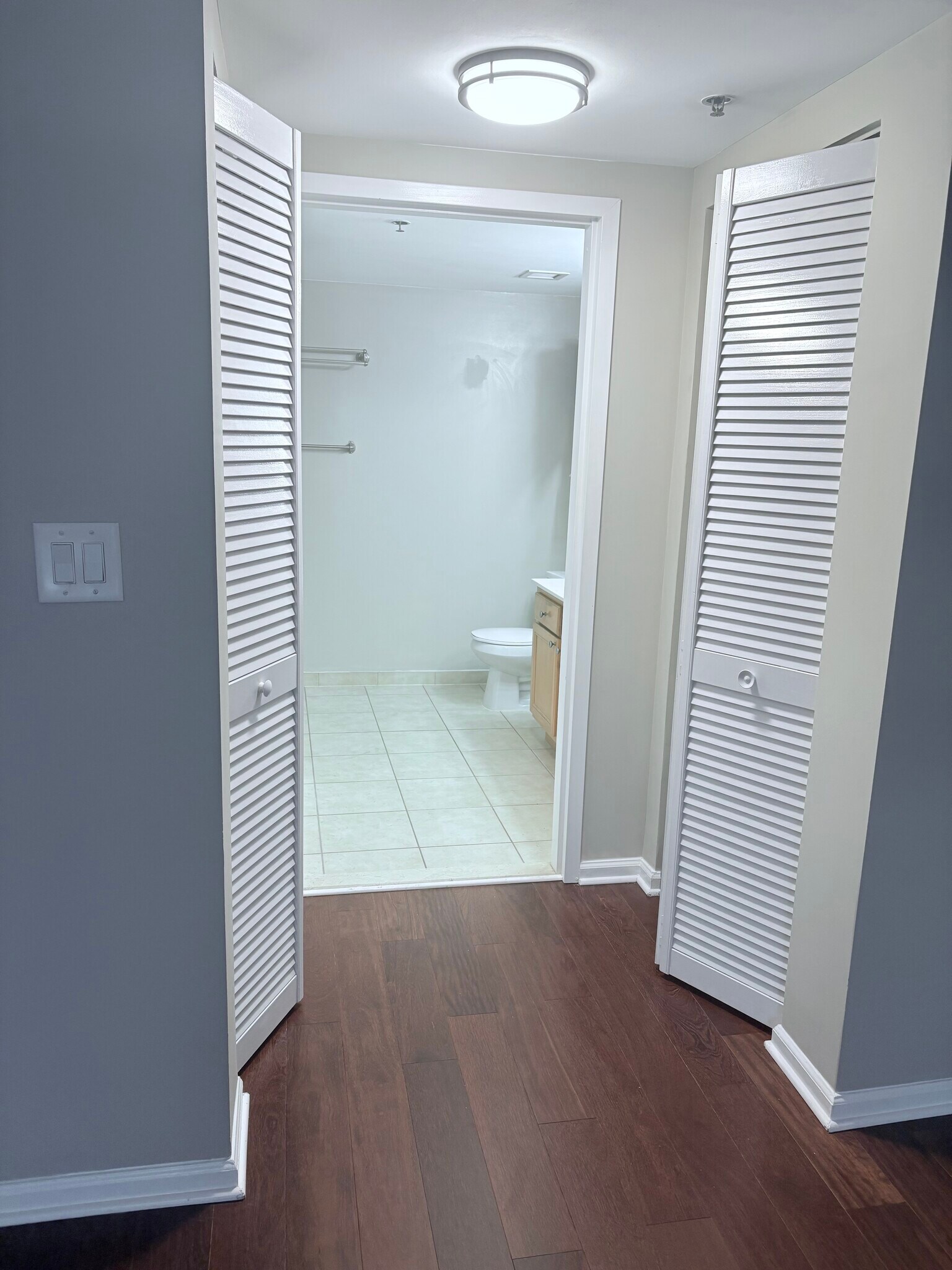Master Bedroom has 2 closets: a Spacious Walk-in Closet and Smaller Closet - 700 1st St
