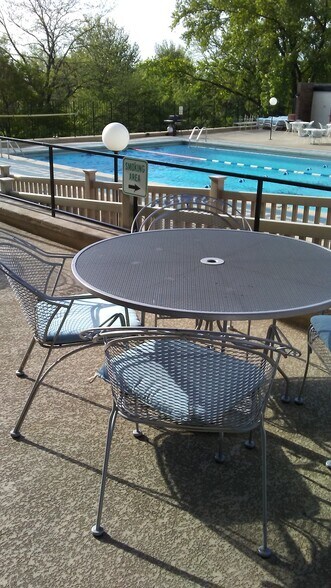 Outside Deck with Pool - 5455 N Sheridan Rd