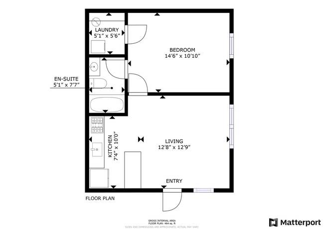 Floorplan - Rosemere Flats | 1-3 Bedroom Apartments in Ocala, FL