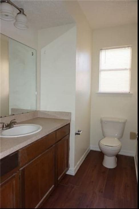 Beautiful 1/2 bathroom located off the living room. - 2205 Chase Ct