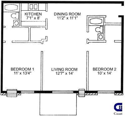 Floorplan - Fawn Ridge Apartments