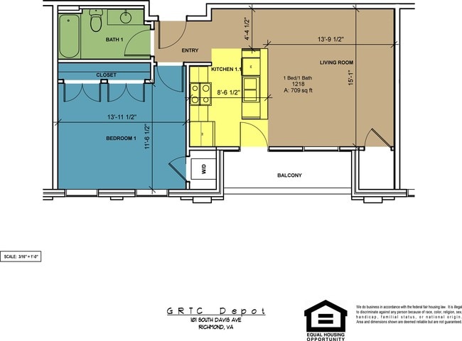 Floorplan - Cary Street Station