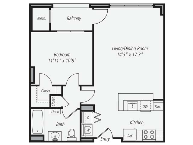 Floorplan - Sofi At 50 Forest