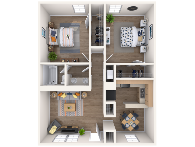 Floorplan - Verde Apartments