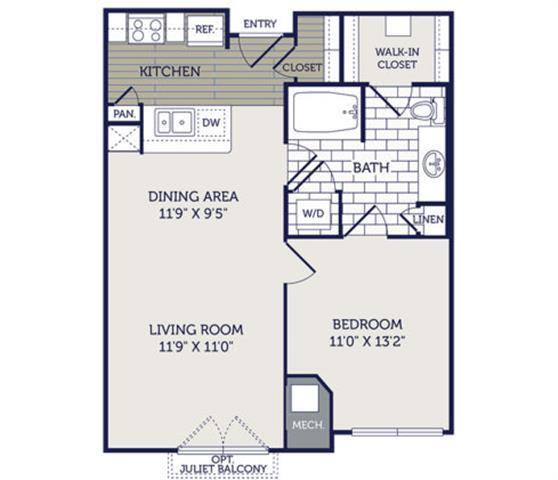 Floorplan - The Residences at Congressional Village