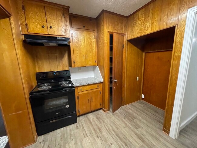 Kitchen with New Stove - 2412 Cedar Dr