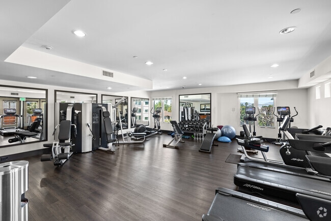 Metro Art - Fitness Room - Metro Art Sherman Oaks Luxury Living