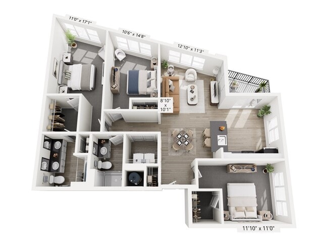 Floorplan - Contrast OTR