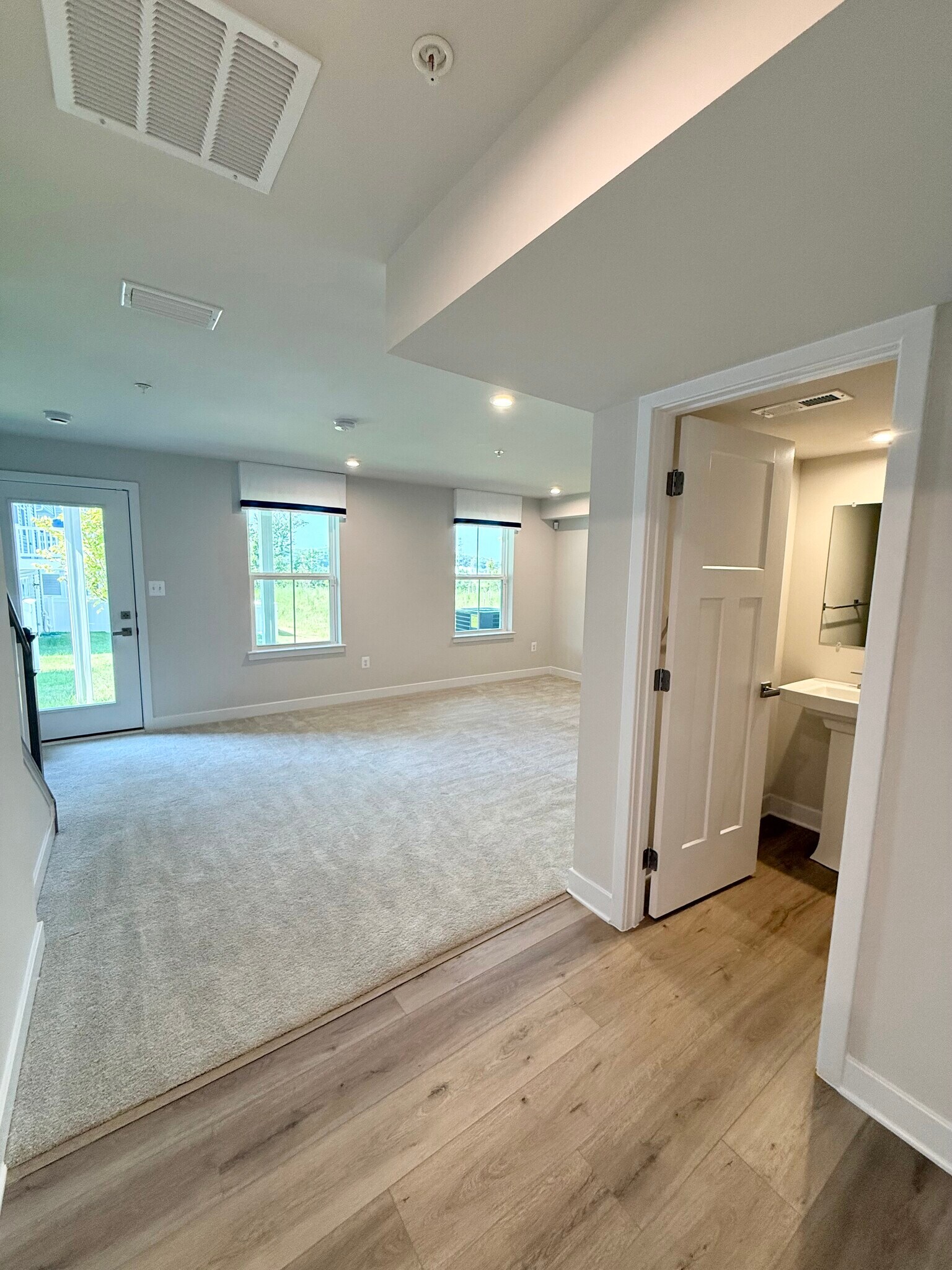 Powder room next to the second family room or den - 7841 Blackbriar Way